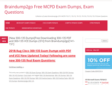 Tablet Screenshot of mcpddump.com
